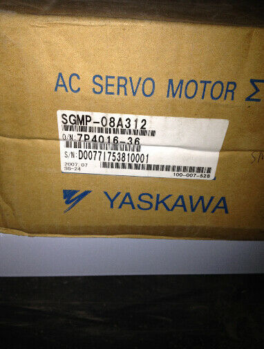 YASKAWA AC SERVO MOTOR SGMP-08A312 NEW ORIGINAL EXPEDITED SHIPPING