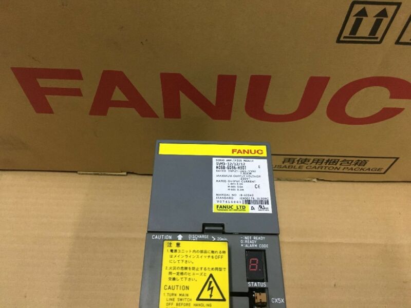 USED FANUC SERVO AMPLIFIER A06B-6096-H301 TESTED EXPEDITED SHIPPING