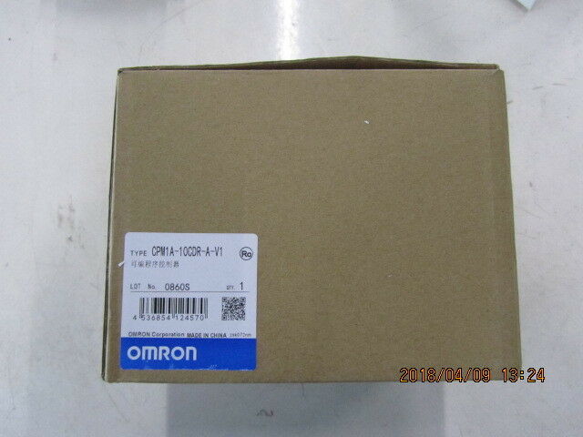 NEW ORIGINAL OMRON PROGRAMABLE CONTROLLER CPM1A-10CDR-A-V1 CPM1A10CDRAV1