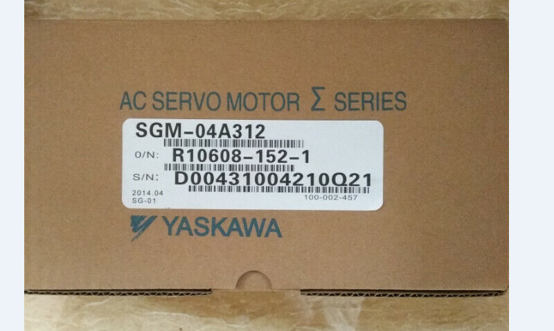 YASKAWA AC SERVO MOTOR SGM-04A312 NEW ORIGINAL EXPEDITED SHIPPING