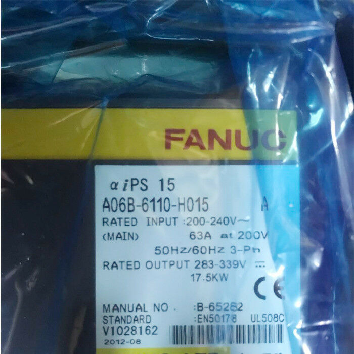 NEW ORIGINAL FANUC POWER SUPPLY MODULE A06B-6110-H015 EXPEDITED SHIPPING