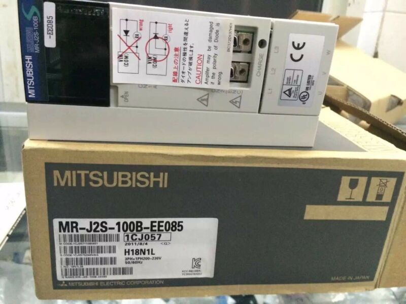 MITSUBISHI AC SERVO DRIVER MR-J2S-100B-EE085 NEW ORIGINAL