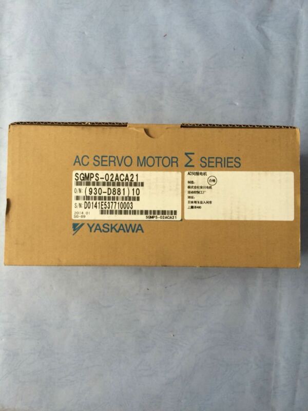 YASKAWA AC SERVO MOTOR SGMPS-02ACA21 NEW EXPEDITED SHIPPING