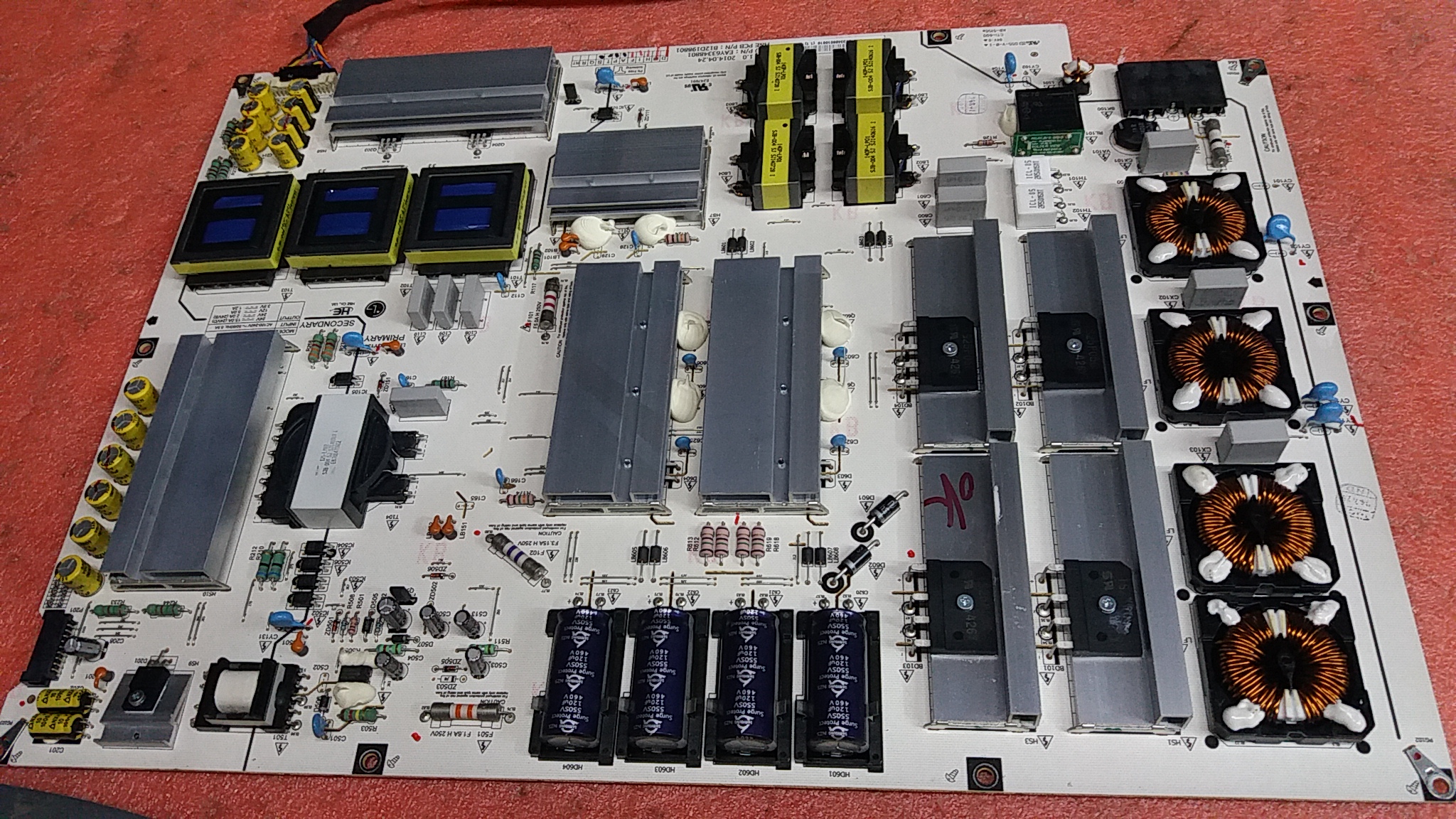 New LG 55EC9300-UA Power Supply (B12D198801) EAY63348801