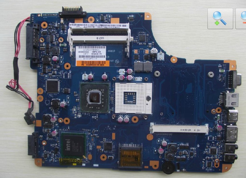 KSWAA LA-4981P Laptop motherboard for Toshiba L500 L550 Integrat