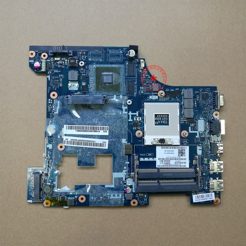 Motherboard 90002355 For Lenovo G580 Laptop Motherboard QIWG6 LA-7988P