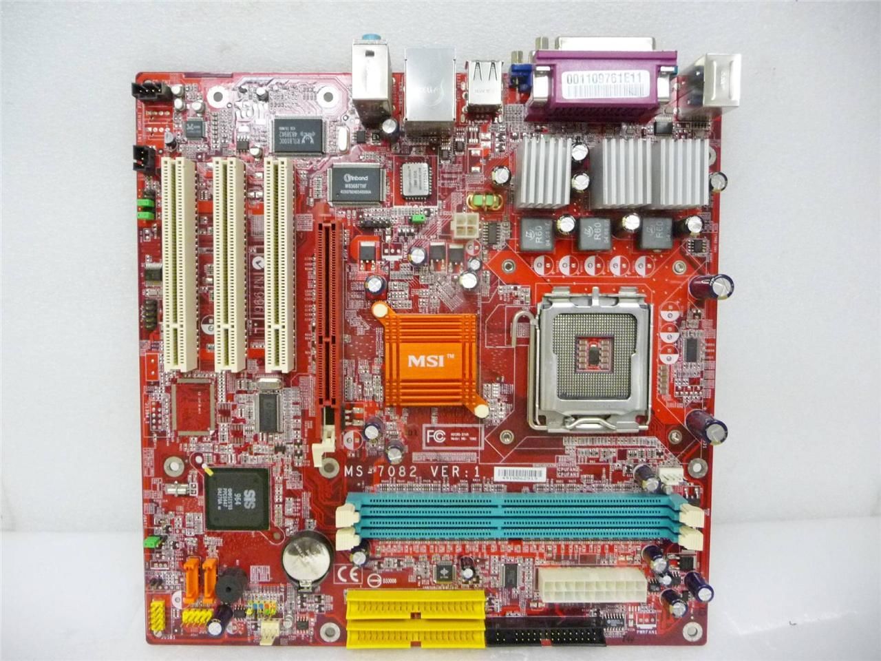 Micro-Star MS-7082 VER 1 Motherboard Socket 775 System Board