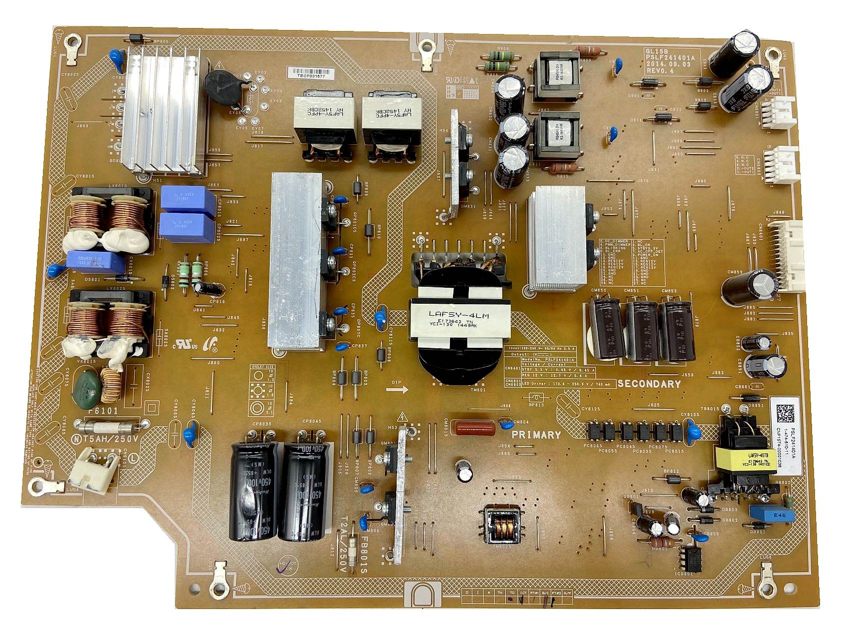 SONY KDL-65W850C 1-474-610-11 PSLF241401A Power Supply Board