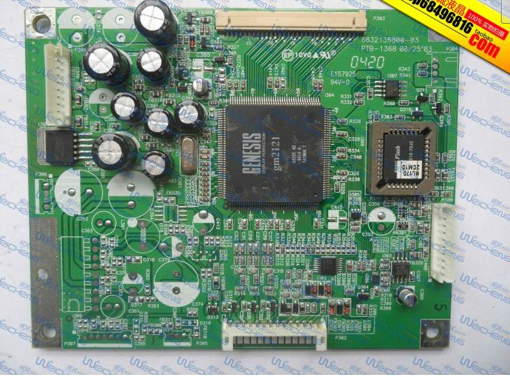 PE1232 LCD Controller TCON (7-2-4) pt# PTB-1368