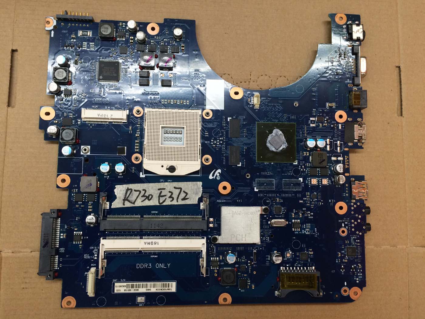 Samsung R530 motherboard BREMEN-L3 with 4 video card