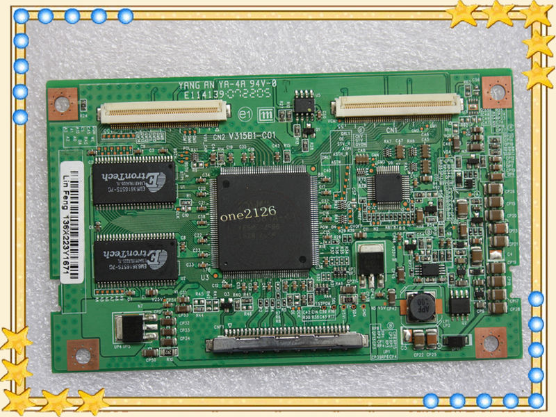 Samsung LN32A330J1D V315B1-C01 T-Con Board LCD Controller Logic Board