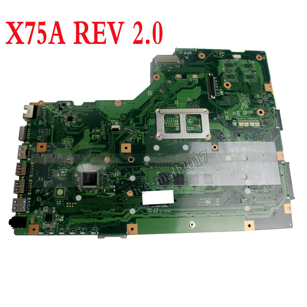 ASUS X75A laptop X75VB Motherboard 4GB RAM 60-NDOMB1D01-A04