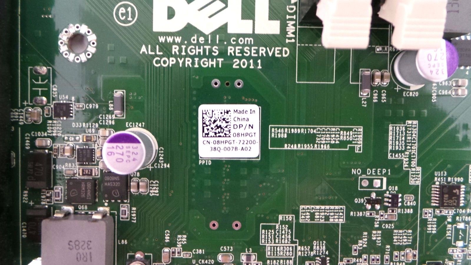 Dell Precision T3600 8HPGT System Board LGA2011 DDR3 08HPGT