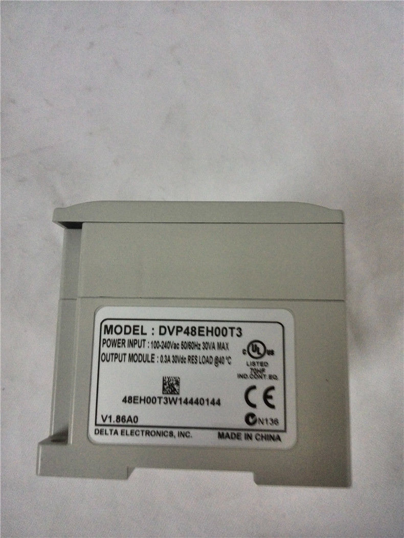 DVP48EH00T3 Delta EH2/EH3 Series PLC DI 24 DO 24 Transistor output 100-2