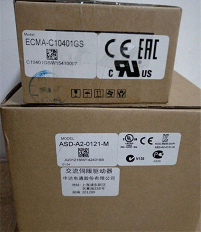 ECMA-C10401GS+ASD-A2-0121-M DELTA AC servo motor driver kit 0.1kw 3000rp