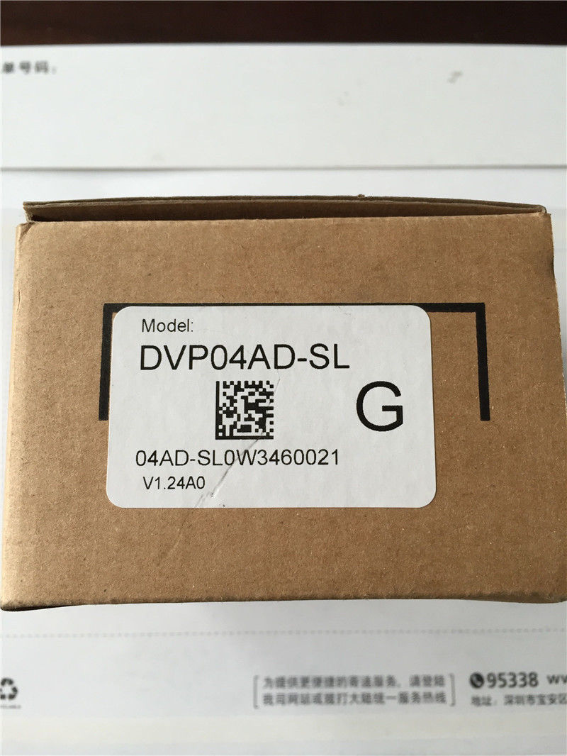 DVP04AD-SL Delta S Series PLC Left-Side High-Speed Analog I/O Module AI4