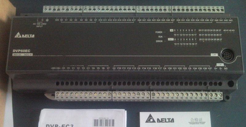 DVP60EC00R3 Delta EC3 Series Standard PLC DI 36 DO 24 Relay 100-240VAC n
