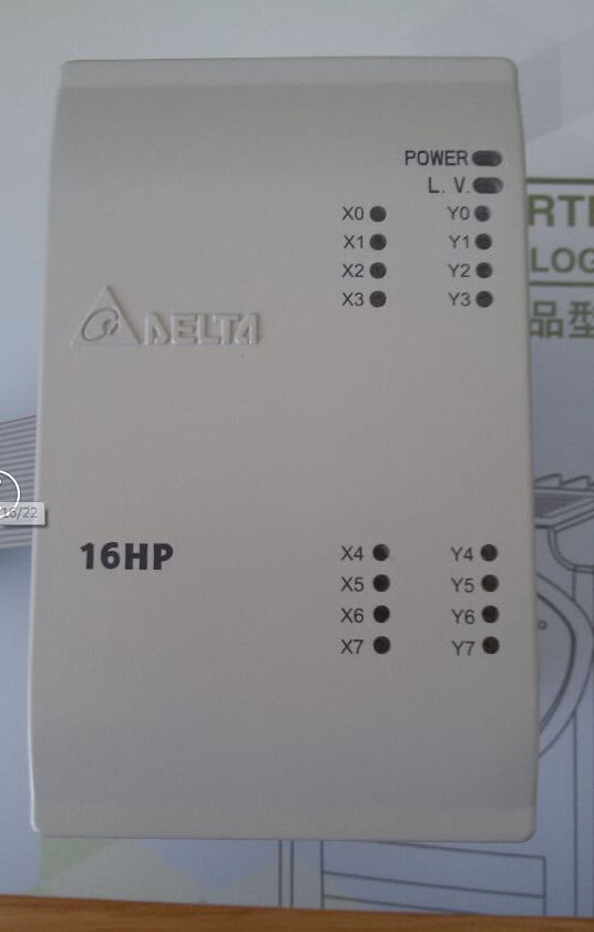 DVP16HP11R Delta EH2/EH3 Series PLC Digital Module DI 8 DO 8 Relay new i