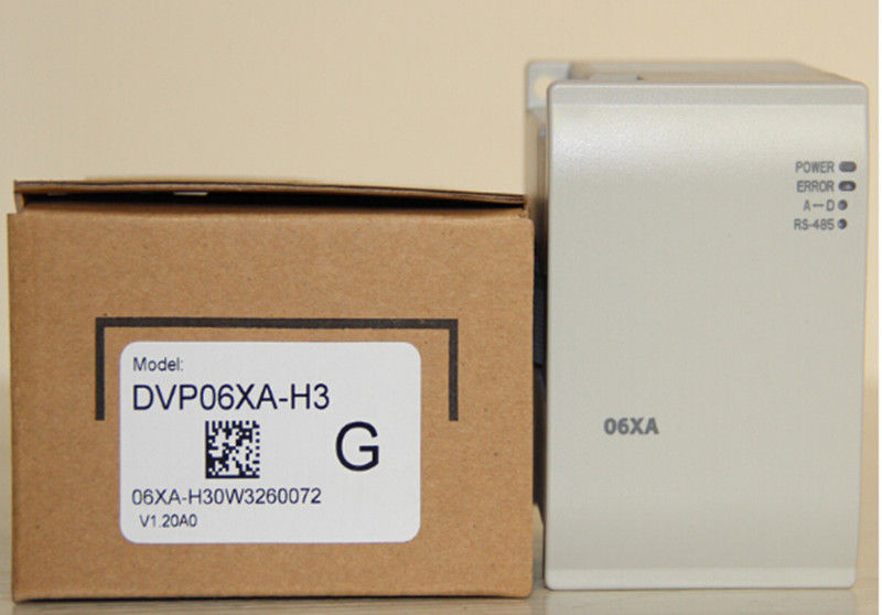 DVP06XA-H3 Delta EH2/EH3 Series PLC Analog Module AI 4 AO 2 new in box