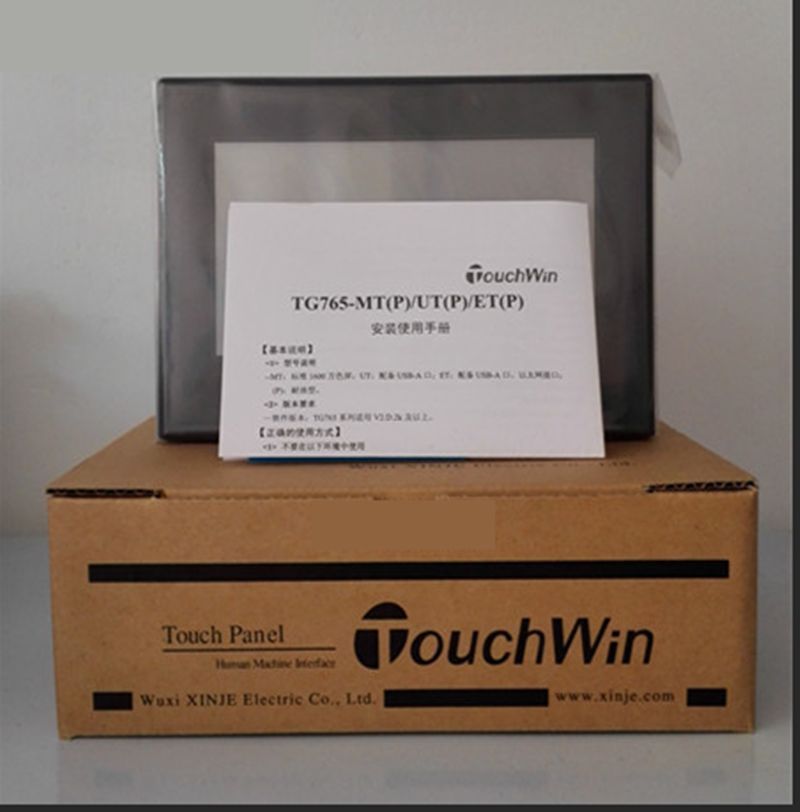TG765-MT XINJE Touchwin HMI Touch Screen 7 inch with program cable new