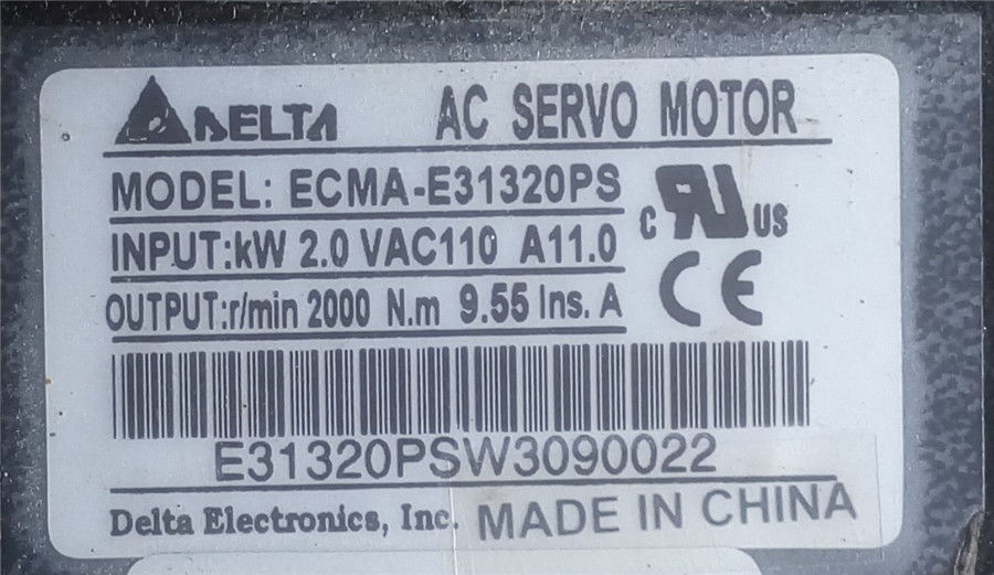 ECMA-E31320PS+ASD-A2023-AB DELTA 2kw 2000rpm 9.55N.m AC servo motor driv