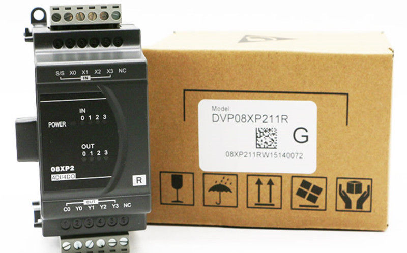 DVP08XP211R Delta ES2/EX2 Series Digital Module DI 4 DO 4 Relay 24VDC ne