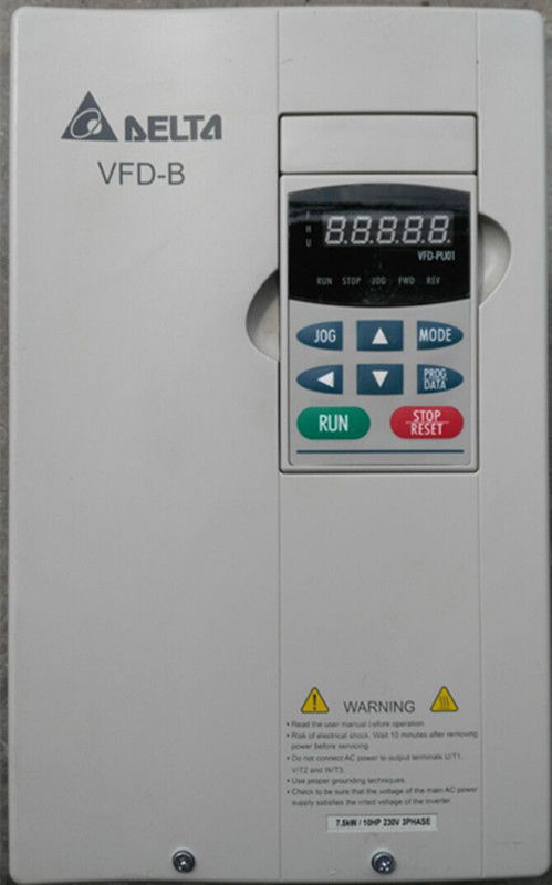 VFD075B23A DELTA VFD Inverter Frequency converter 7.5kw 10HP 3 PHASE 220