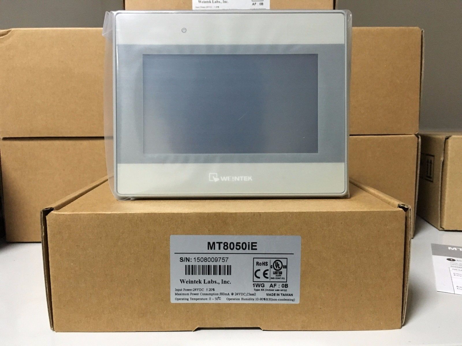 MT8050iE Weinview 4.3inch HMI Touch Screen 480*272 Ethernet new in box