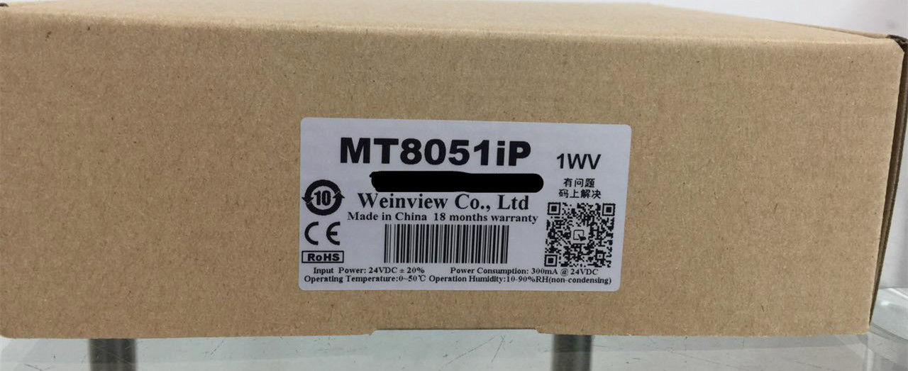 MT8051iP weinview 4.3inch HMI touch screen with Ethernet new in box