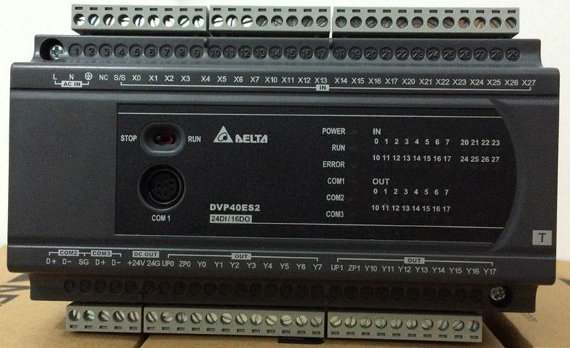 DVP40ES200T Delta ES2 Series Standard PLC DI 24 DO 16 Transistor 100-240
