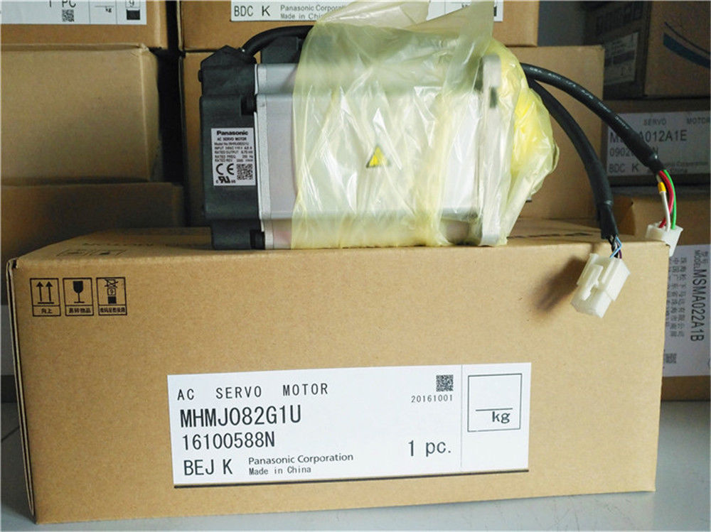 Brand New PANASONIC AC Servo motor MHMJ082G1U in box (real picture)
