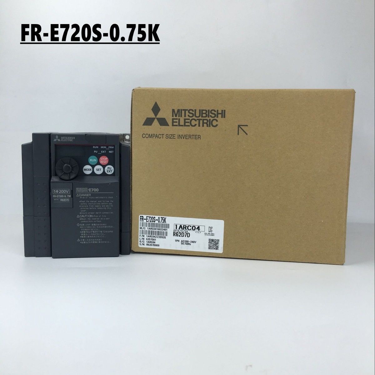 Brand New MITSUBISHI inverter FR-E720S-0.75K In Box FRE720S0.75K