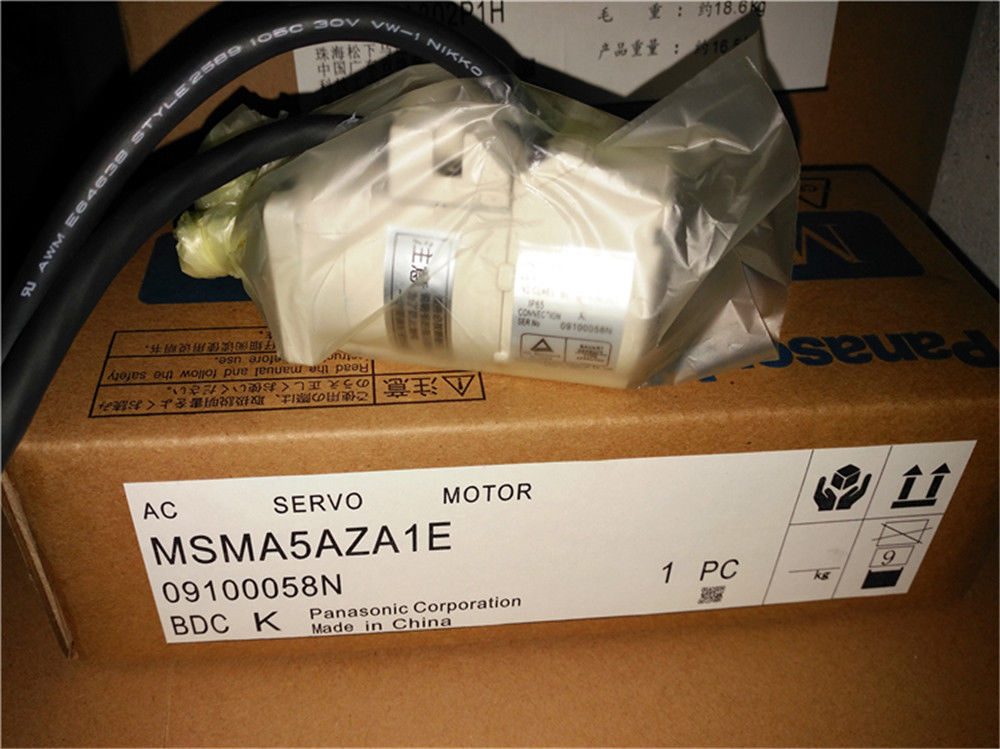 Original New PANASONIC AC Servo motor MSMA5AZA1E in box