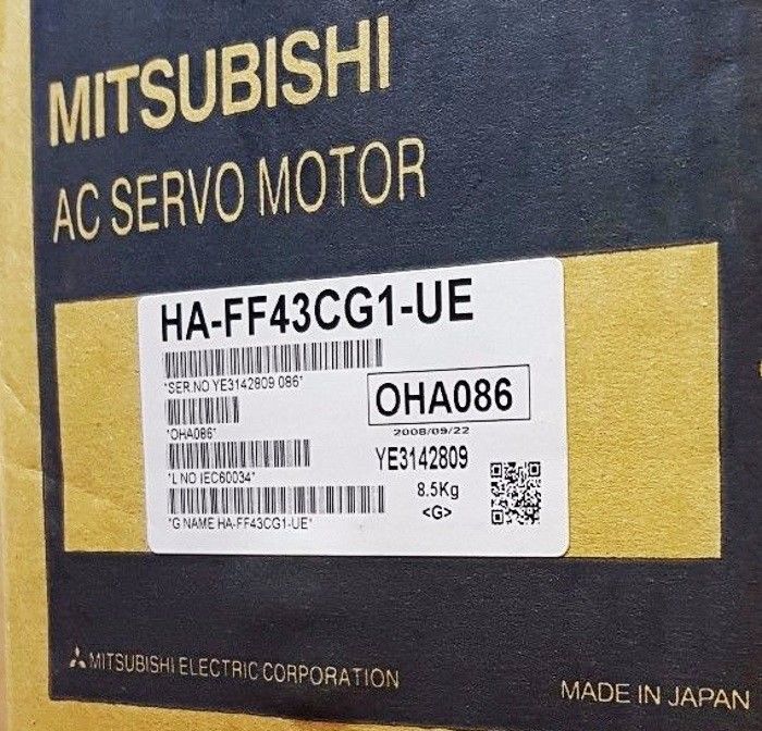 Brand NEW Mitsubishi Servo Motor HA-FF43CG1-UE IN BOX HAFF43CG1UE