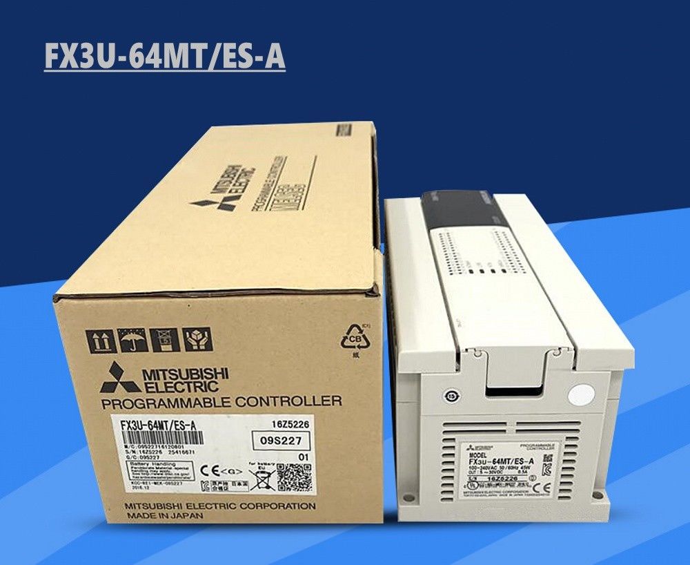 Brand New MITSUBISHI PLC FX3U-64MT/ES-A In Box FX3U64MTESA