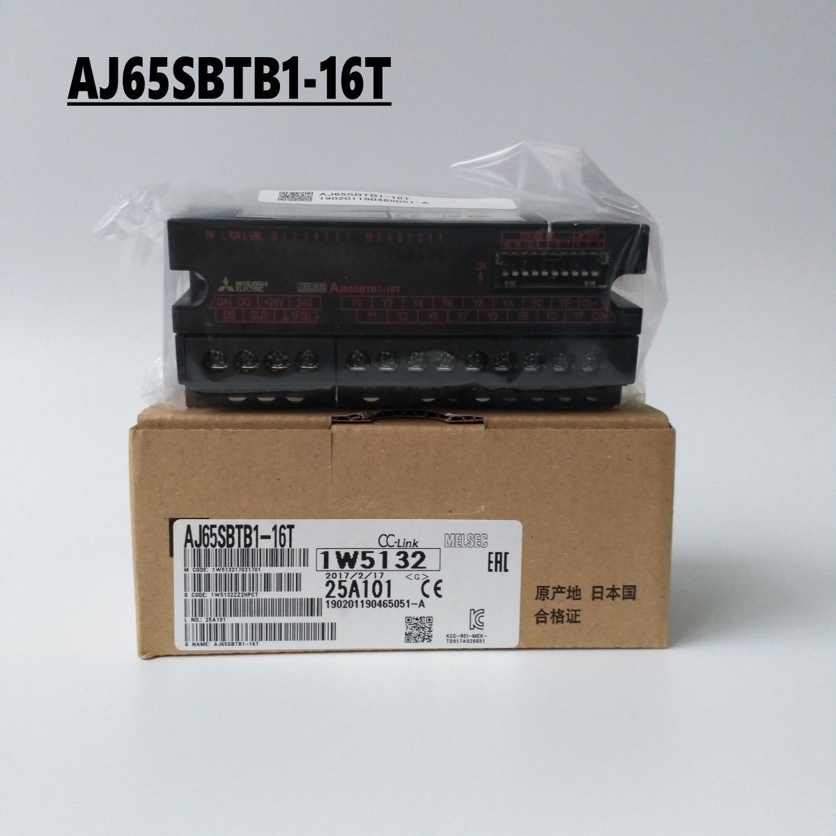 New MITSUBISHI PLC AJ65SBTB1-16T In Box AJ65SBTB116T