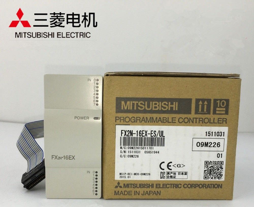 Brand New MITSUBISHI PLC FX2N-16EX-ES/UL In Box FX2N16EXESUL
