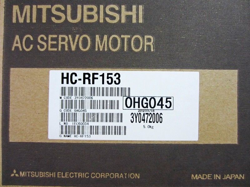 MITSUBISHI SERVO MOTOR HC-RF153 HCRF153 HC-RF153B HCRF153B NEW in box