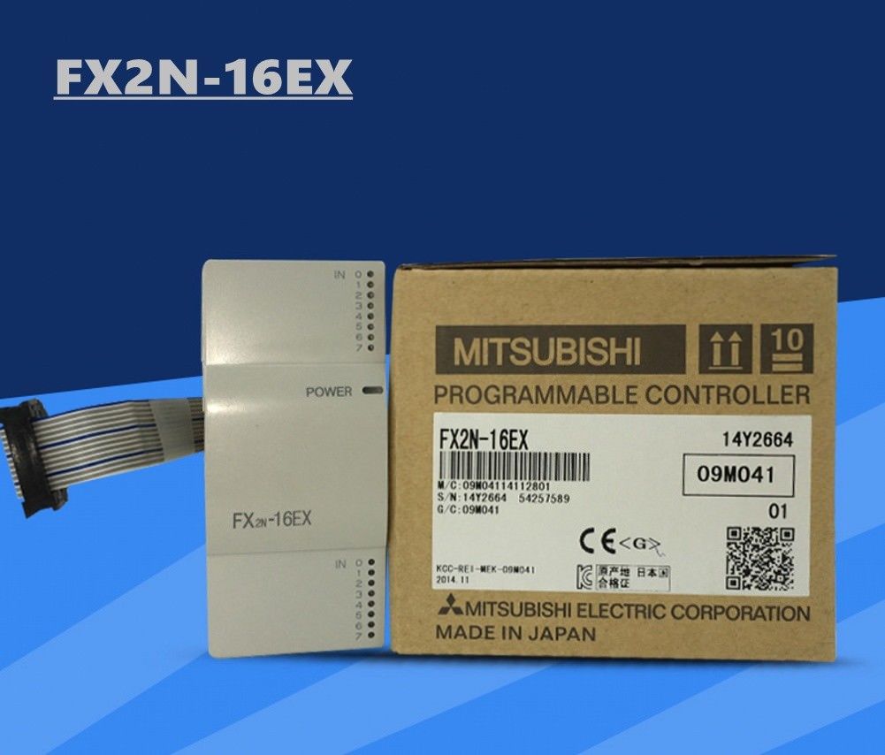 Brand New MITSUBISHI PLC FX2N-16EX In Box FX2N16EX