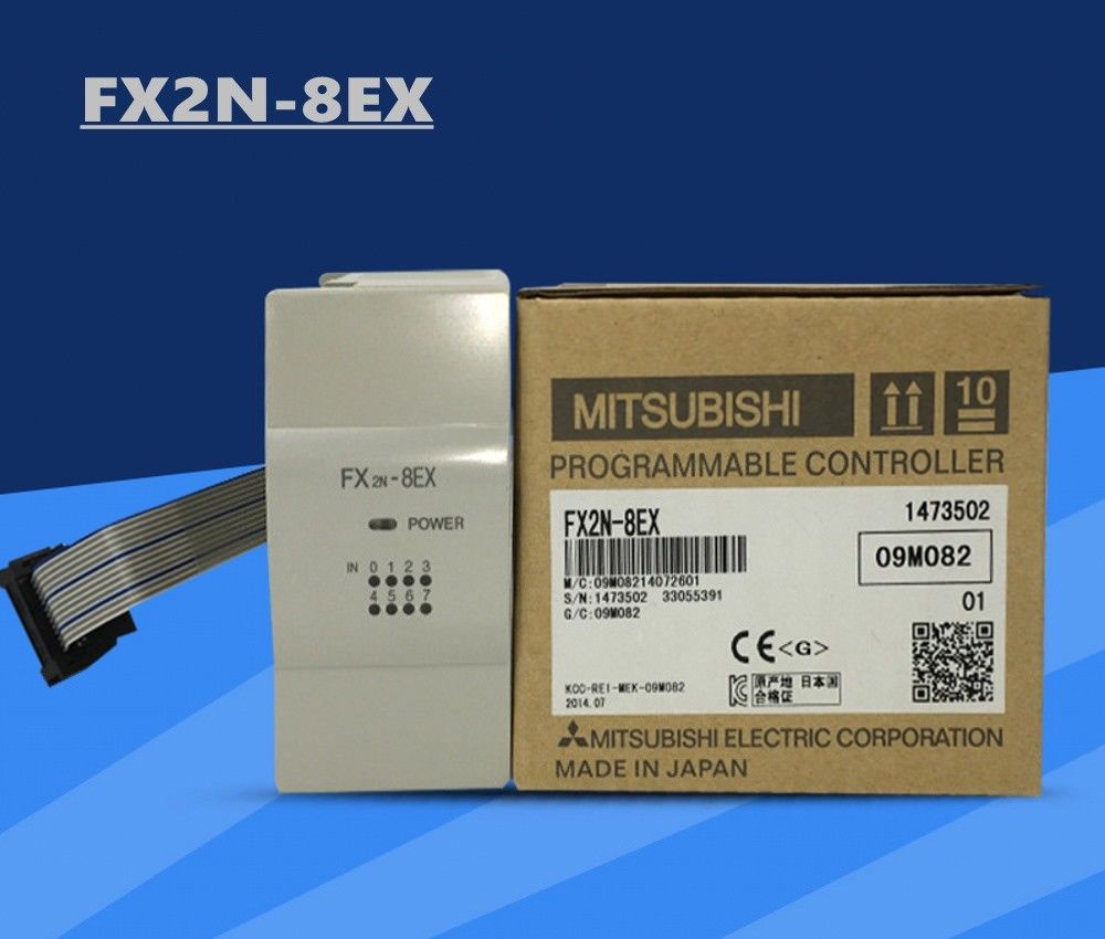 Brand New MITSUBISHI PLC FX2N-8EX In Box FX2N8EX