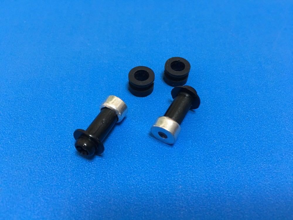 2x Ink Tubes Nozzle with Rubber for HP DesignJet 4000 1050 4500 5000 5100 5500