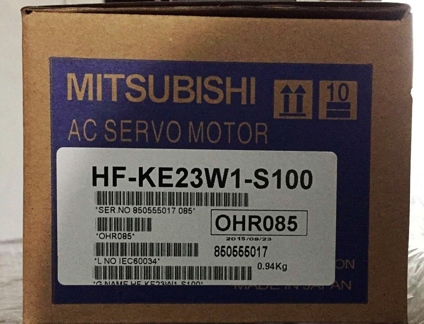 NEW&ORIGINAL Mitsubishi SERVO MOTOR HF-KE23JW1-S100 in box HFKE23JW1S100