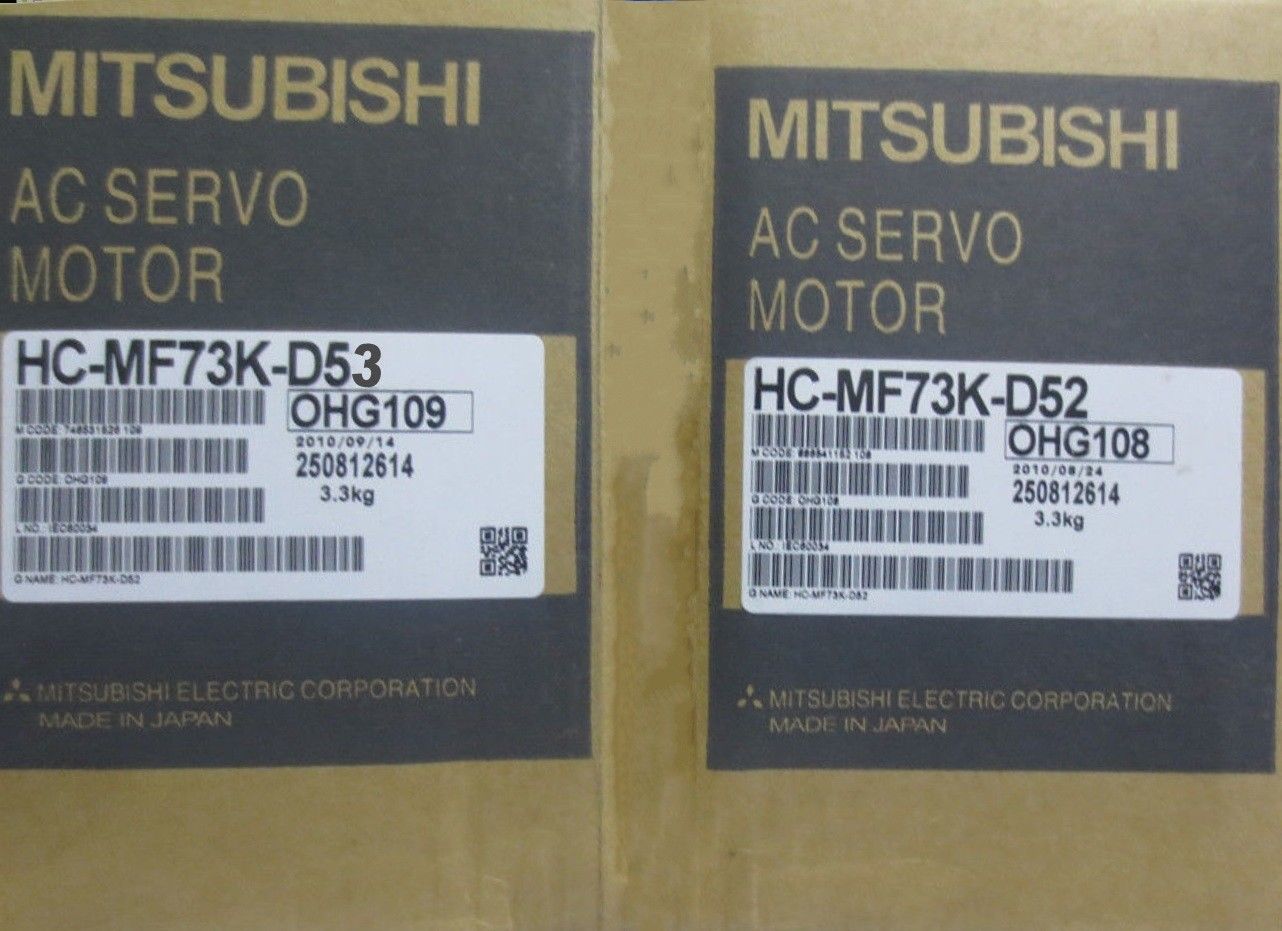 Brand New Mitsubishi Servo Motor HC-MF73K-D52 HC-MF73K-D53 IN BOX