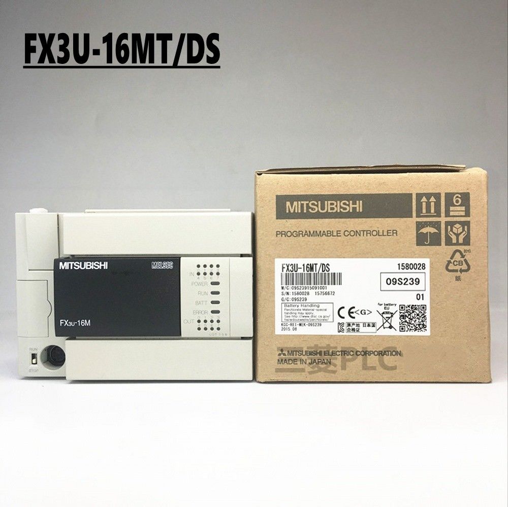 Brand New MITSUBISHI PLC FX3U-16MT/DS In Box FX3U16MTDS
