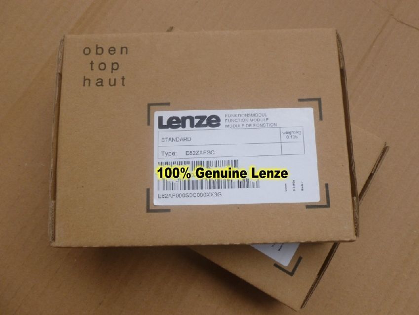 Genuine LENZE STANDART I/O FUNCTION MODULE E82ZAFSC in new box