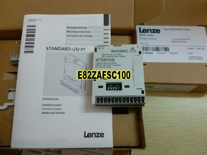 Genuine Lenze E82ZAFSC100 Standard PT Communication Function Module