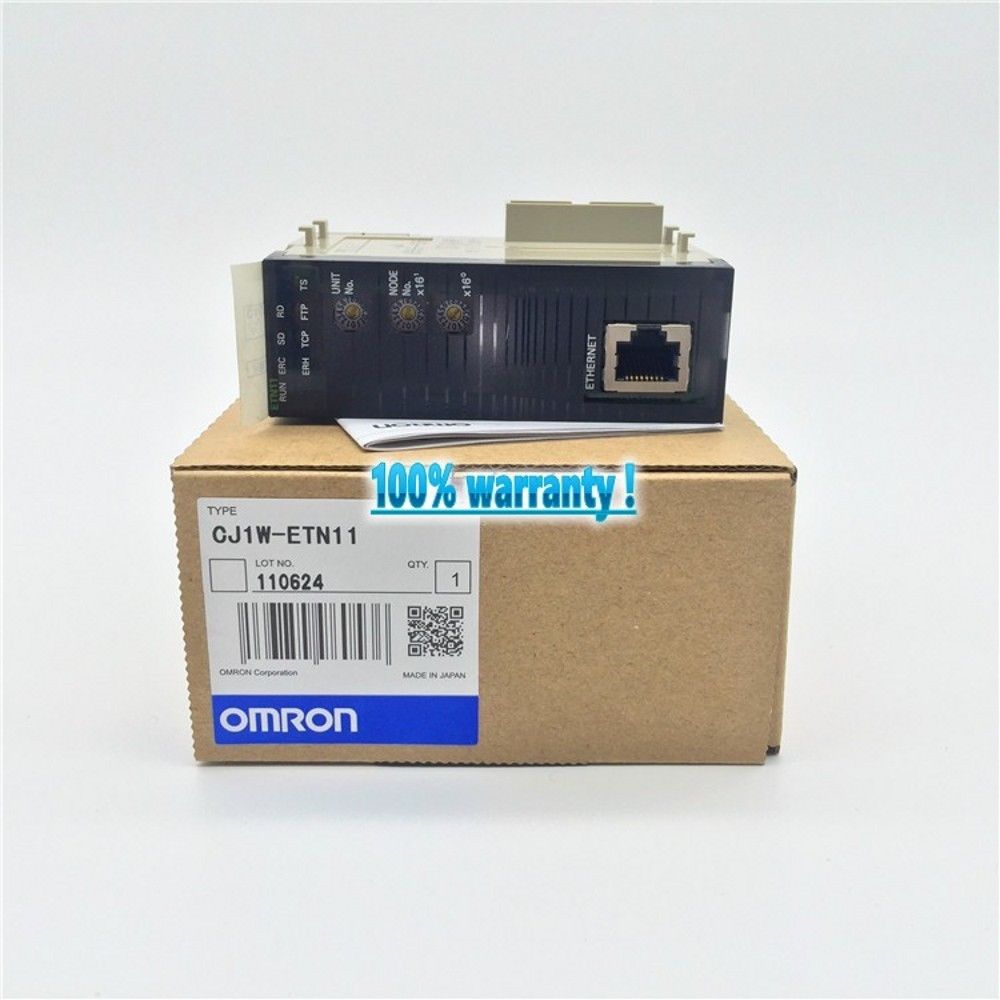 NEW OMRON PLC CJ1W-ETN11 IN BOX CJ1WETN11