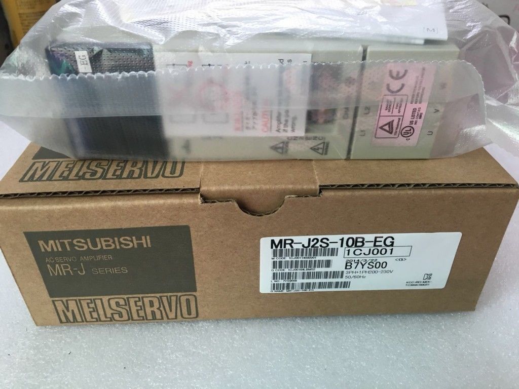 New Mitsubishi Servo Drive MR-J2S-10B-EG In Box MRJ2S10BEG